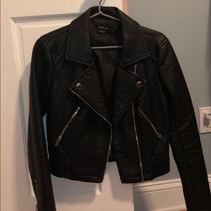 Bebe leather jacket